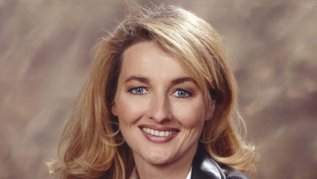 Moderatorin Frauke Ludowig 1993.